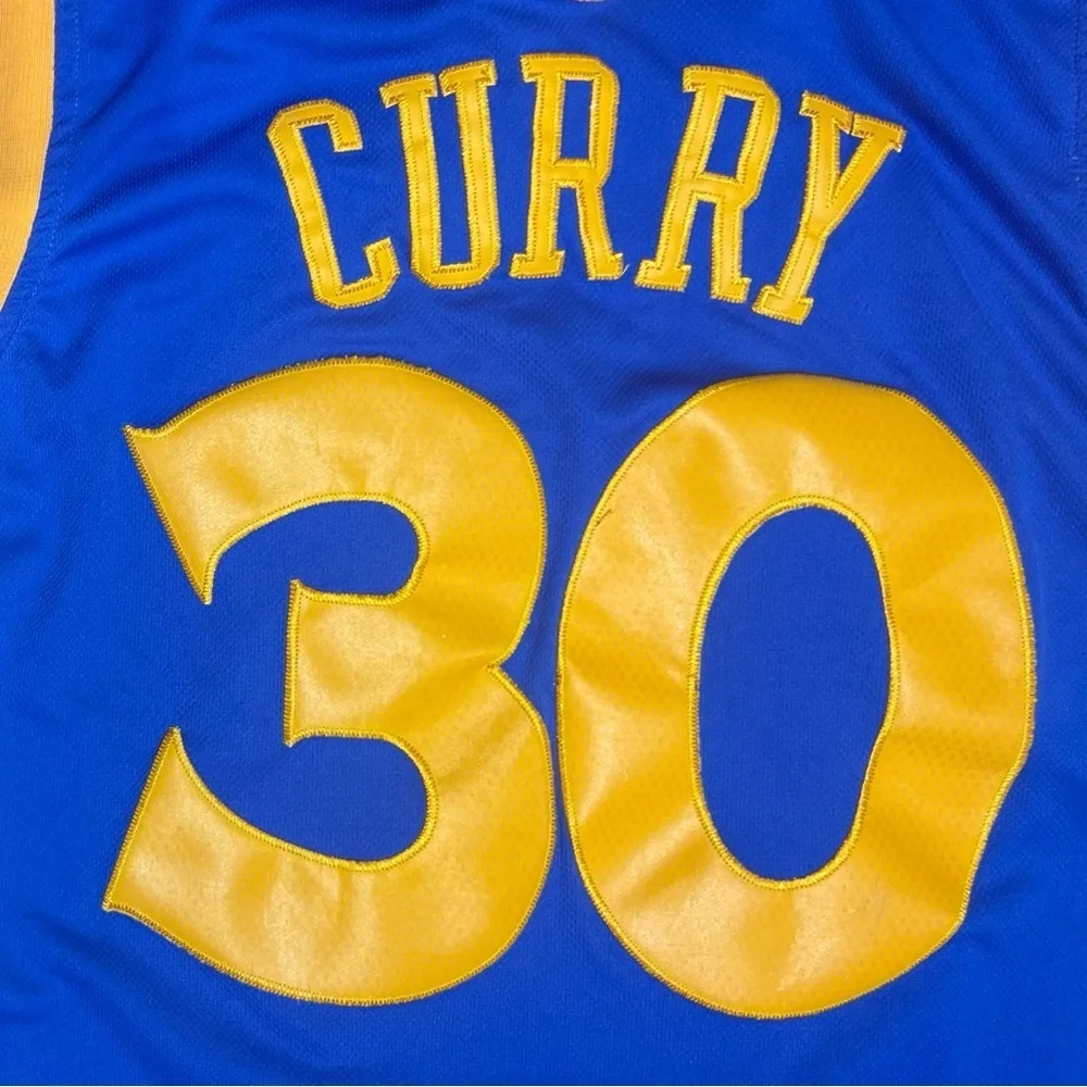 Steph Curry Golden State Warriors Adidas Basketball Jersey